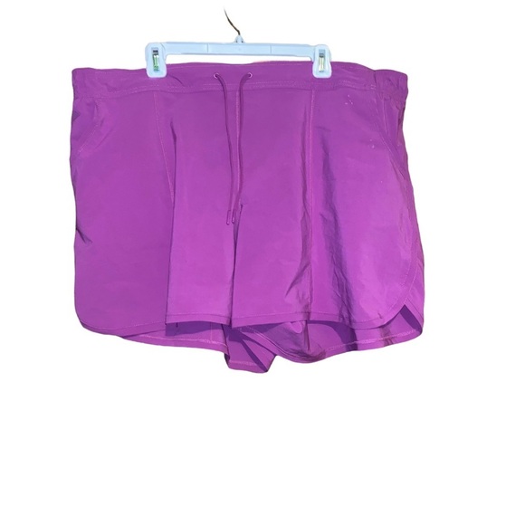 Lands' End Pants - Lands end sport purple board shorts plus size 24W.